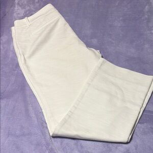 Ann Taylor modern white  Cotton Blend Versatile
